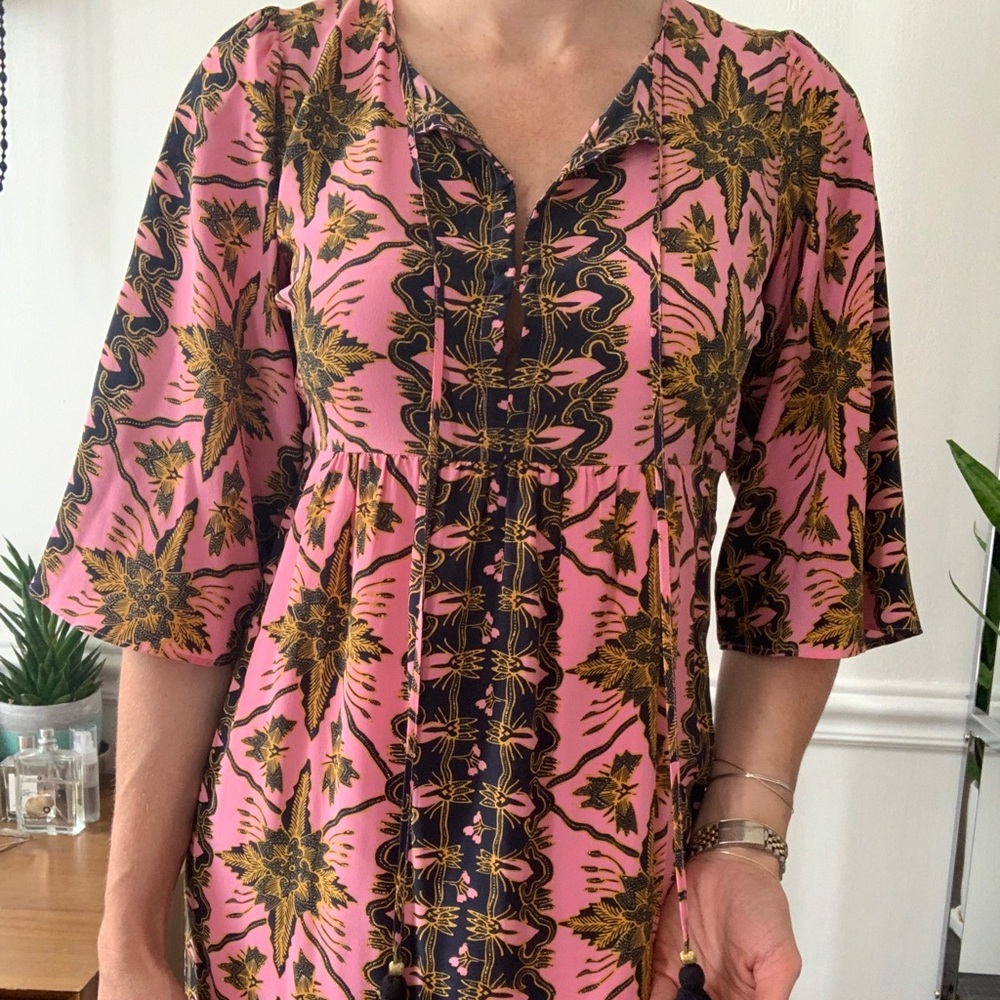 Figue Silk Midi Dress